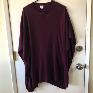 A New Day womens poncho OSFM